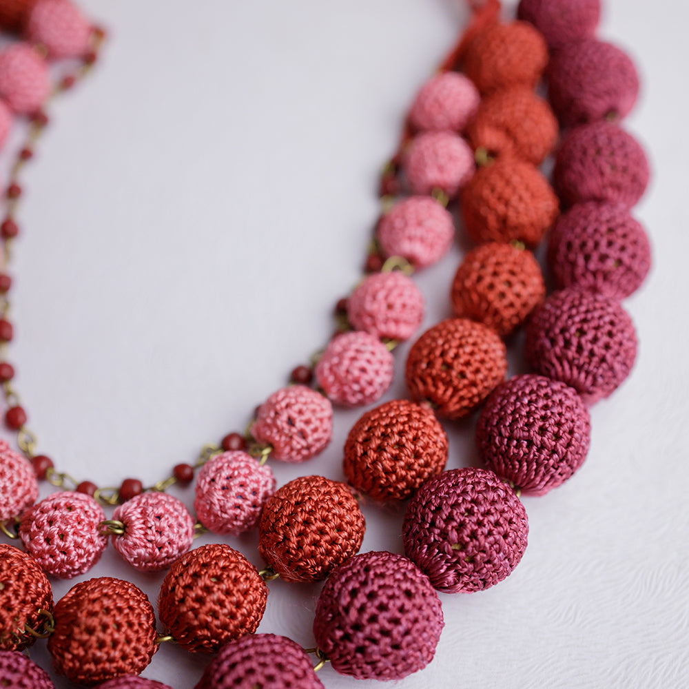 crochet necklace