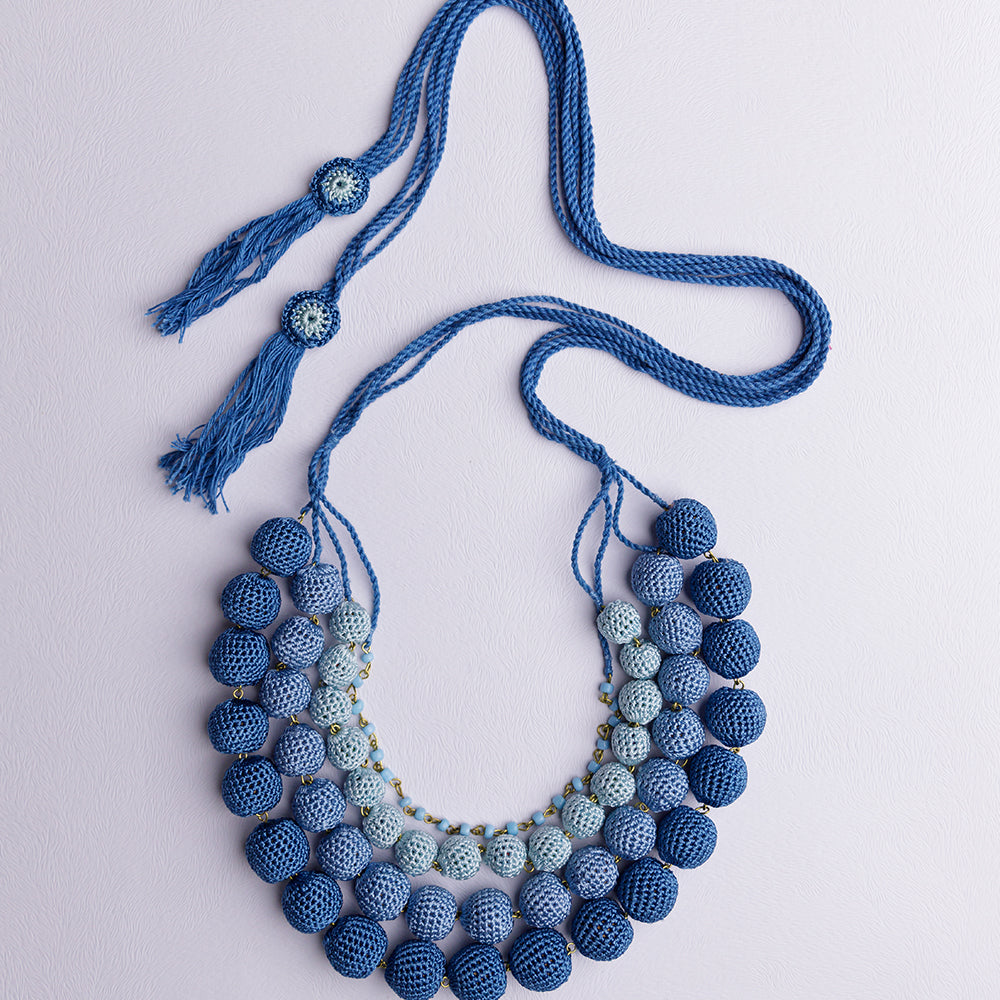 crochet necklace