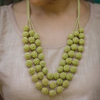 crochet necklace