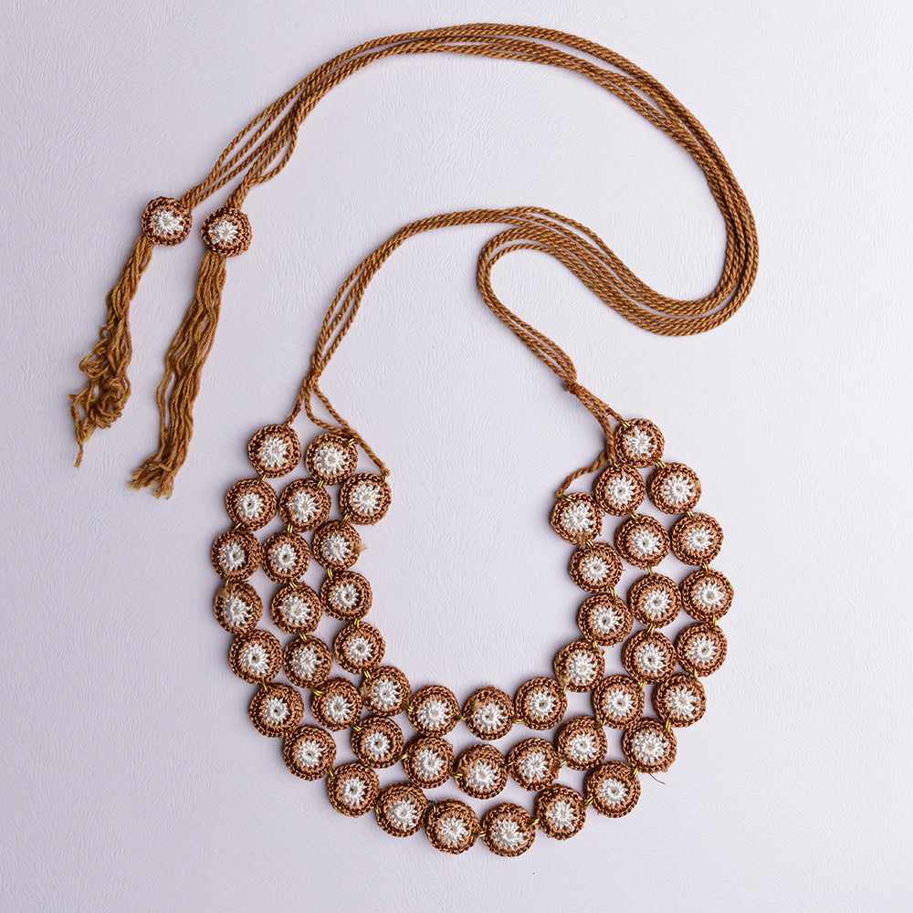 crochet necklace