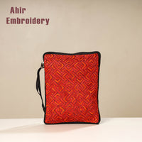 embroidery tablet pouch 