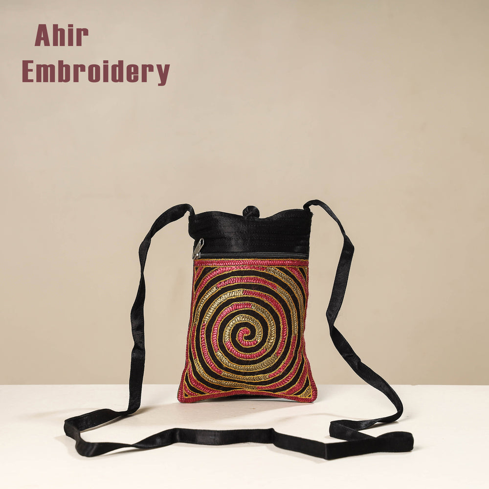 embroidery sling bag 