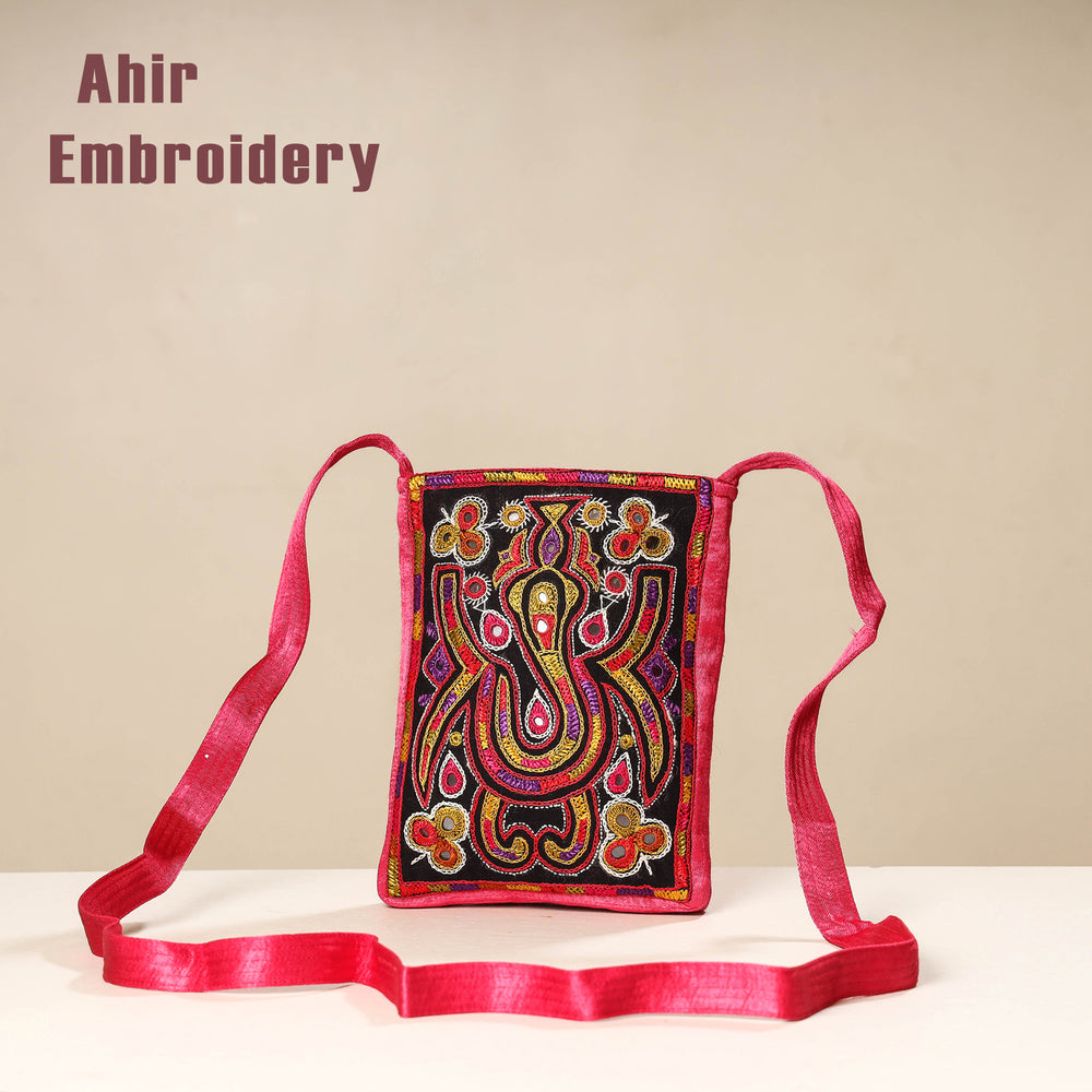 embroidery sling bag 