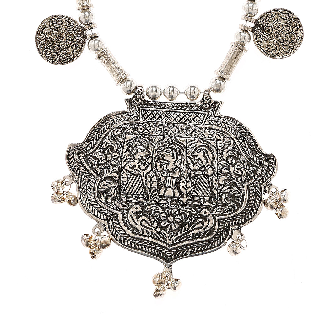 tibetan silver necklace