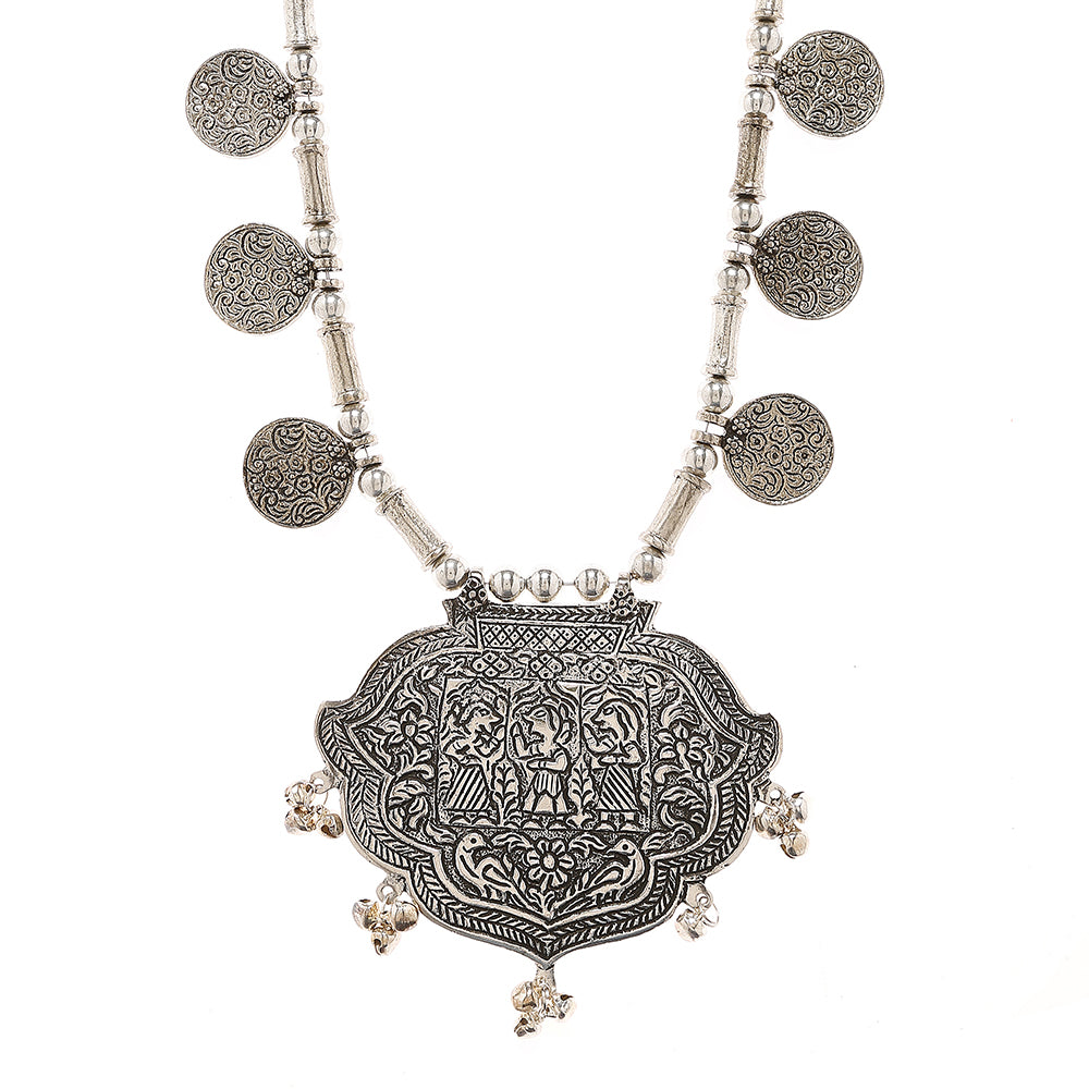 tibetan silver necklace