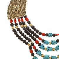 tibetan beadwork necklace