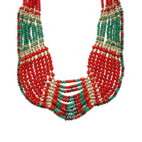 tibetan beadwork necklace