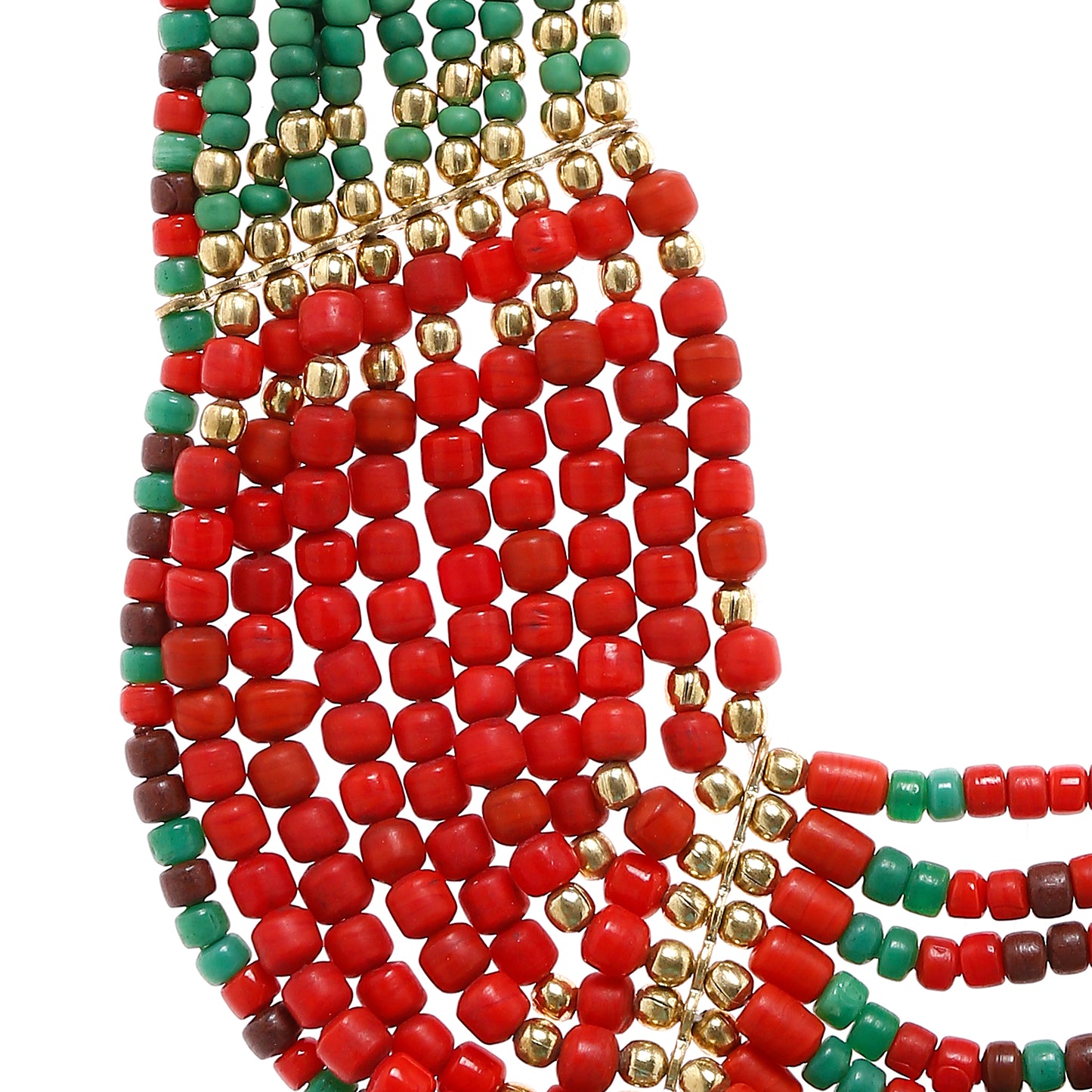 tibetan beadwork necklace