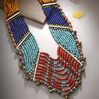 tibetan beadwork necklace