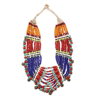 tibetan beadwork necklace