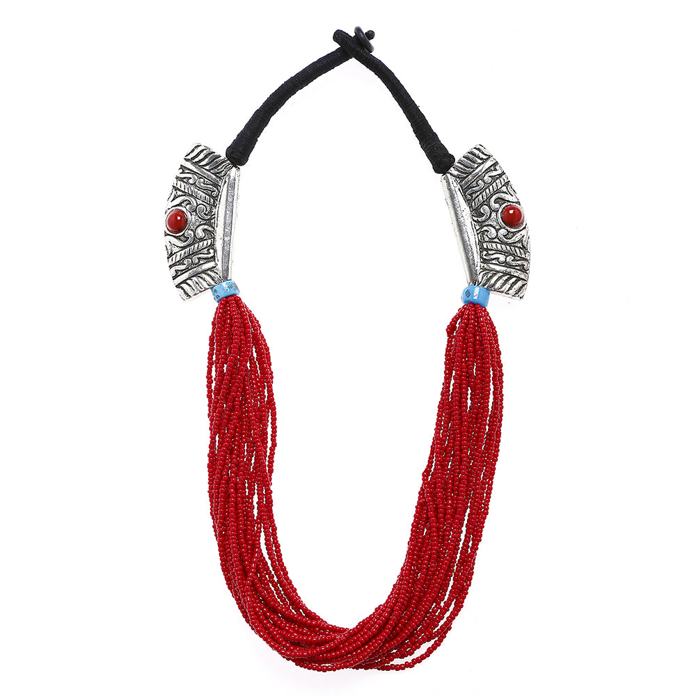  tibetan beadwork necklace