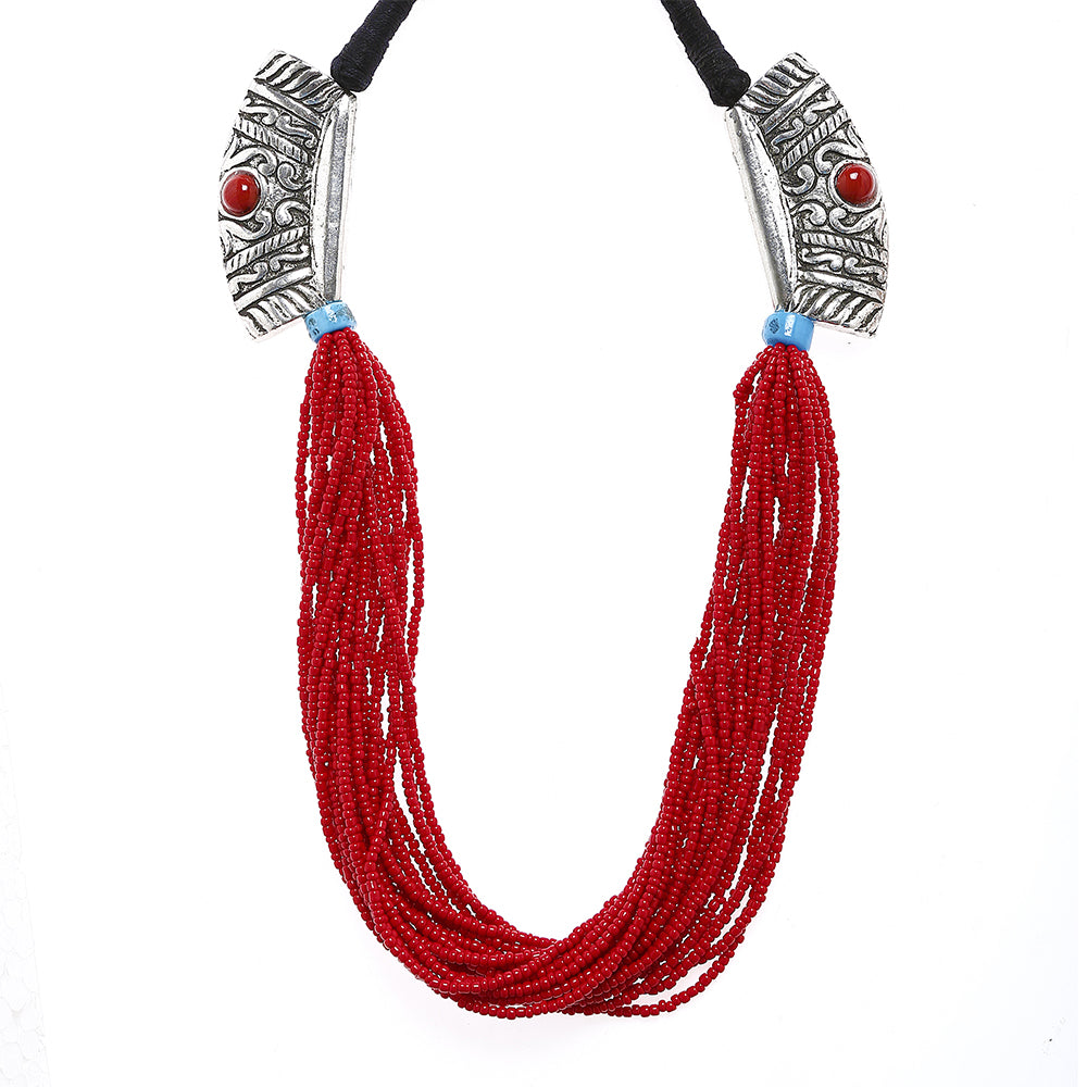  tibetan beadwork necklace