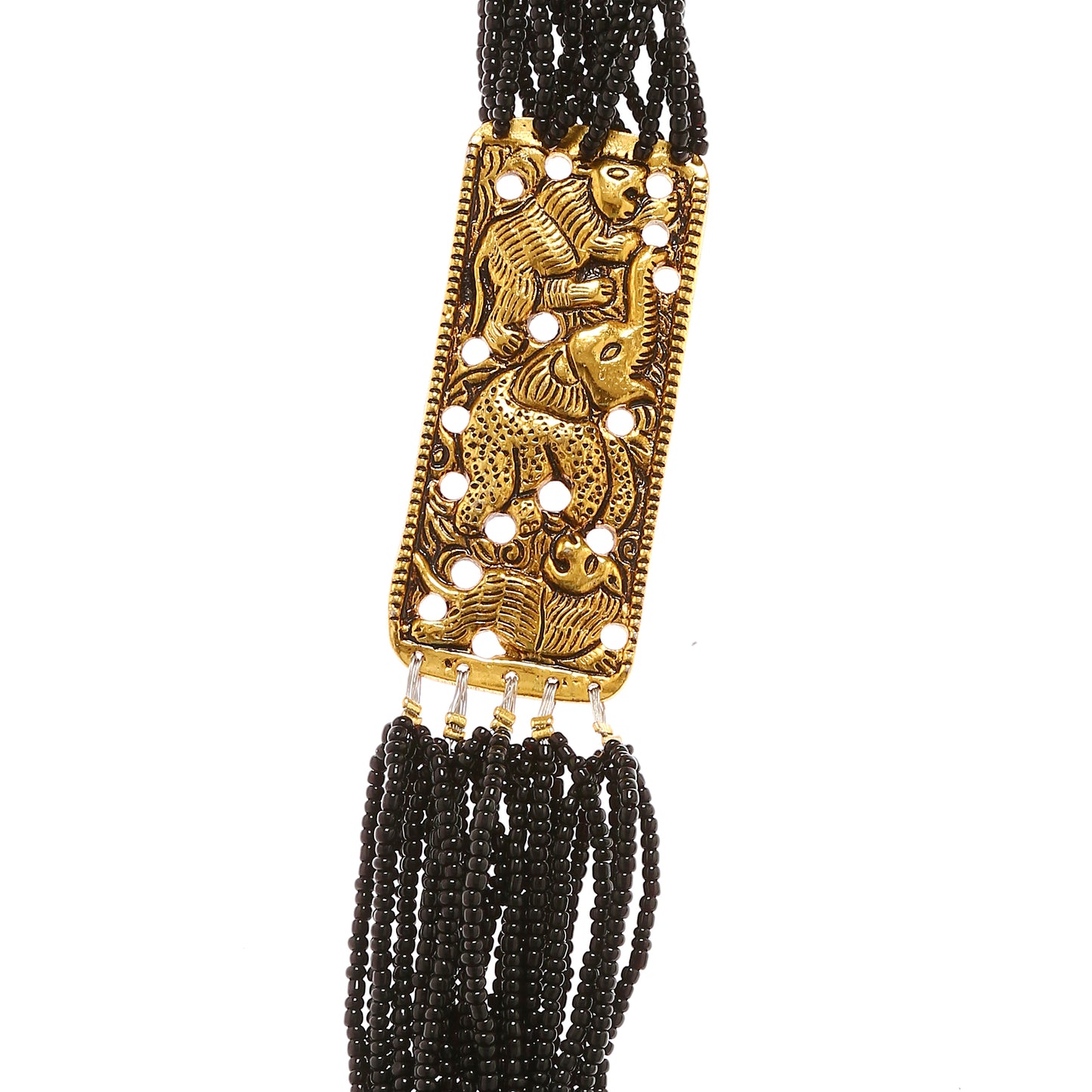 tibetan beadwork necklace