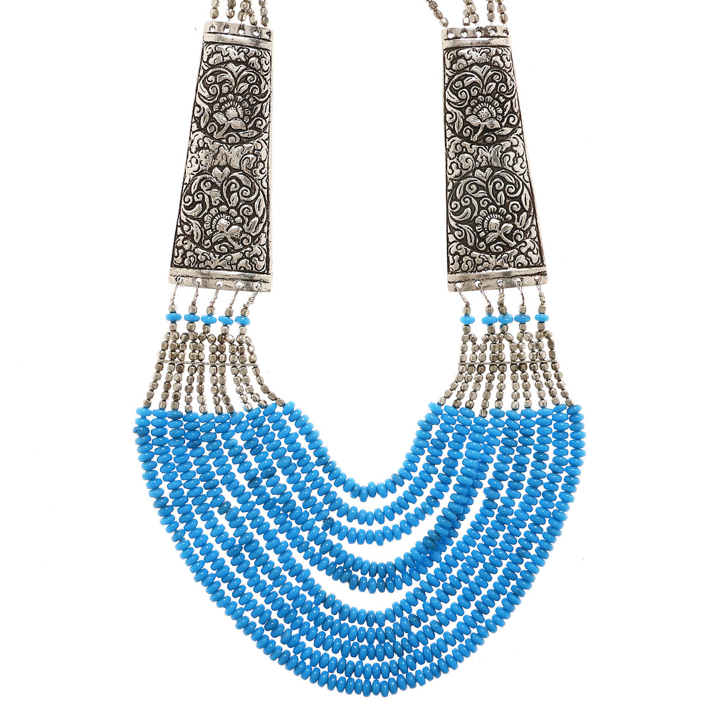 tibetan beadwork necklace