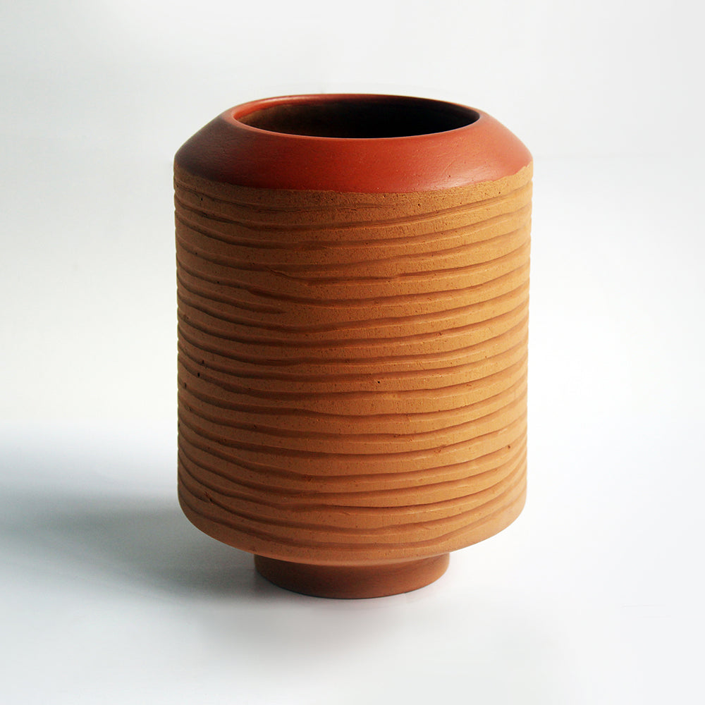 Handcrafted Terracotta Barrel (XL) Planter