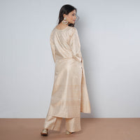 plain silk kurta