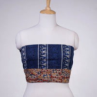 block printed blouse piece