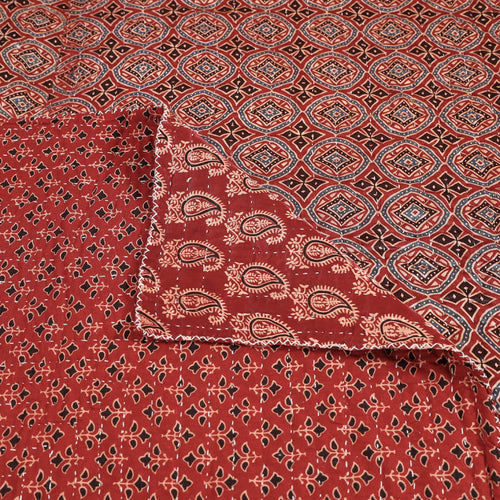 ajrakh quilt / blanket