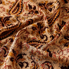 Buy Pedana Kalamkari Block Printing Cotton Fabric Online at iTokri.com