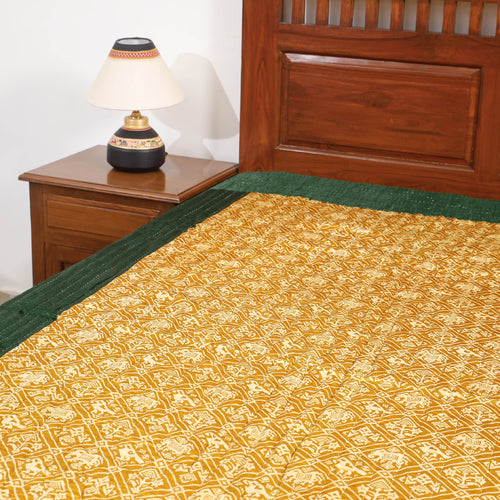 ajrakh quilt / blanket