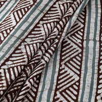 Brown - Hand Batik Printed Cotton Fabric