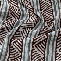 Brown - Hand Batik Printed Cotton Fabric