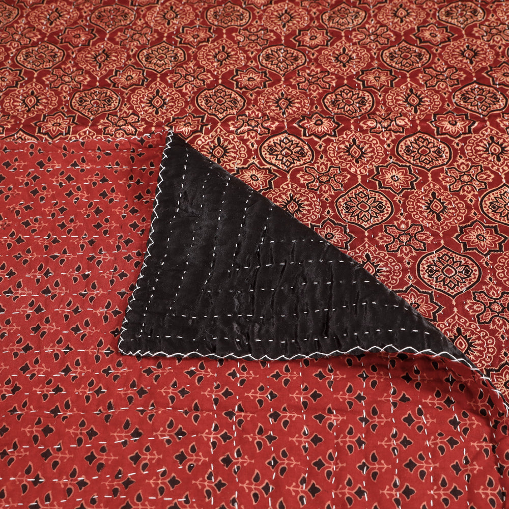 ajrakh quilt / blanket