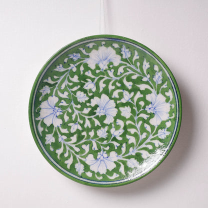 Original Blue Pottery Ceramic Plate/Wall Frame