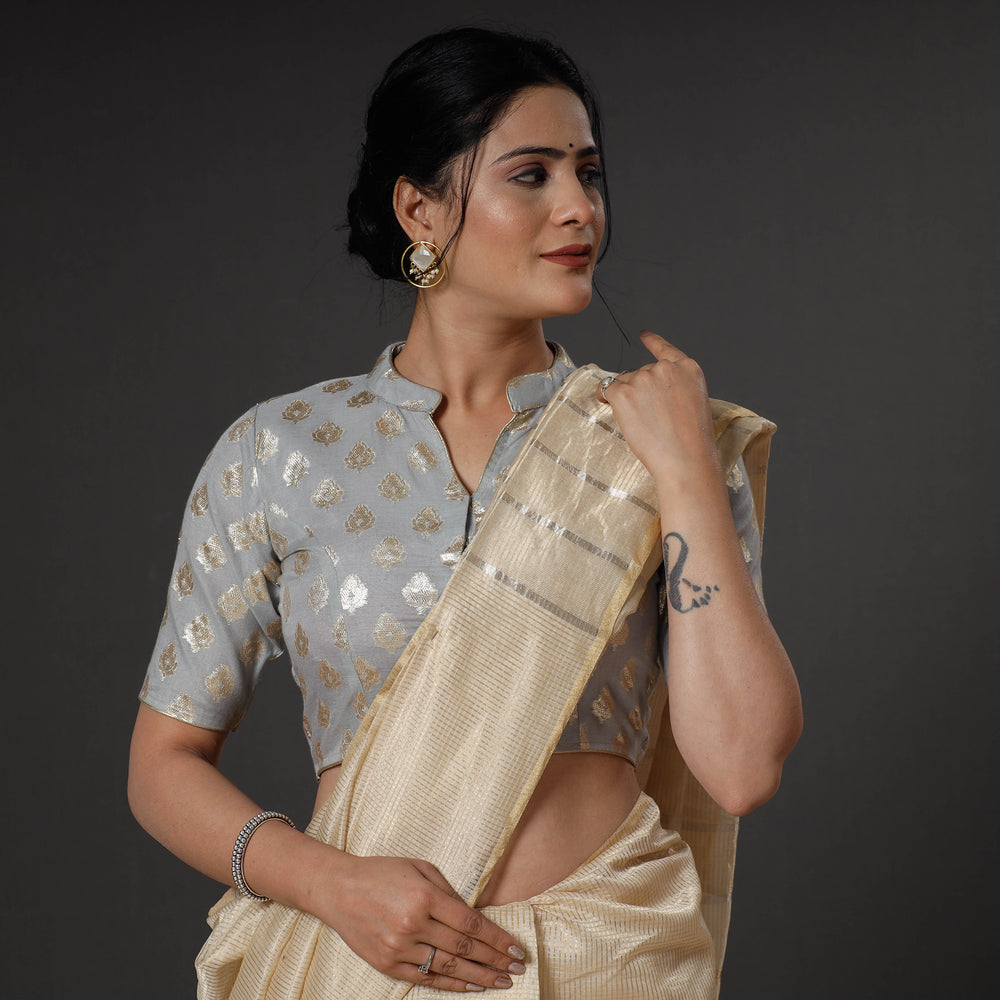 Banarasi Silk Stitched Blouse