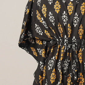  Sanganeri Printed Cotton Kaftan with Tie-Up Waist 