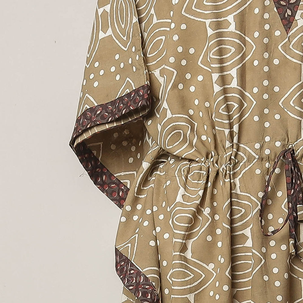 Block Printed Kaftan