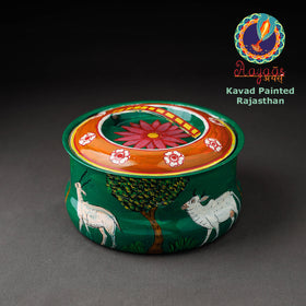  Kavad Handpainted Stainless Steel Casserole 