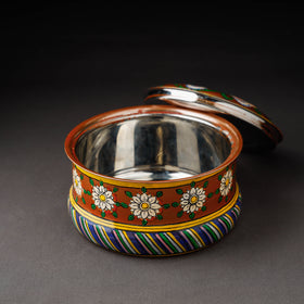  Kavad Handpainted Stainless Steel Casserole 