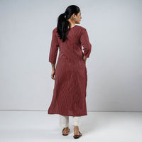 jacquard kurta