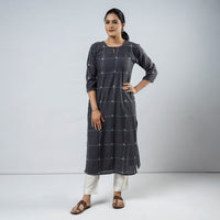 jacquard kurta