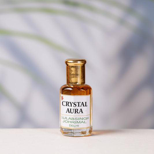 Crystal Aura - Natural Attar Unisex Perfume Oil 10ml