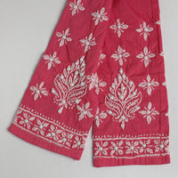 chikankari pant