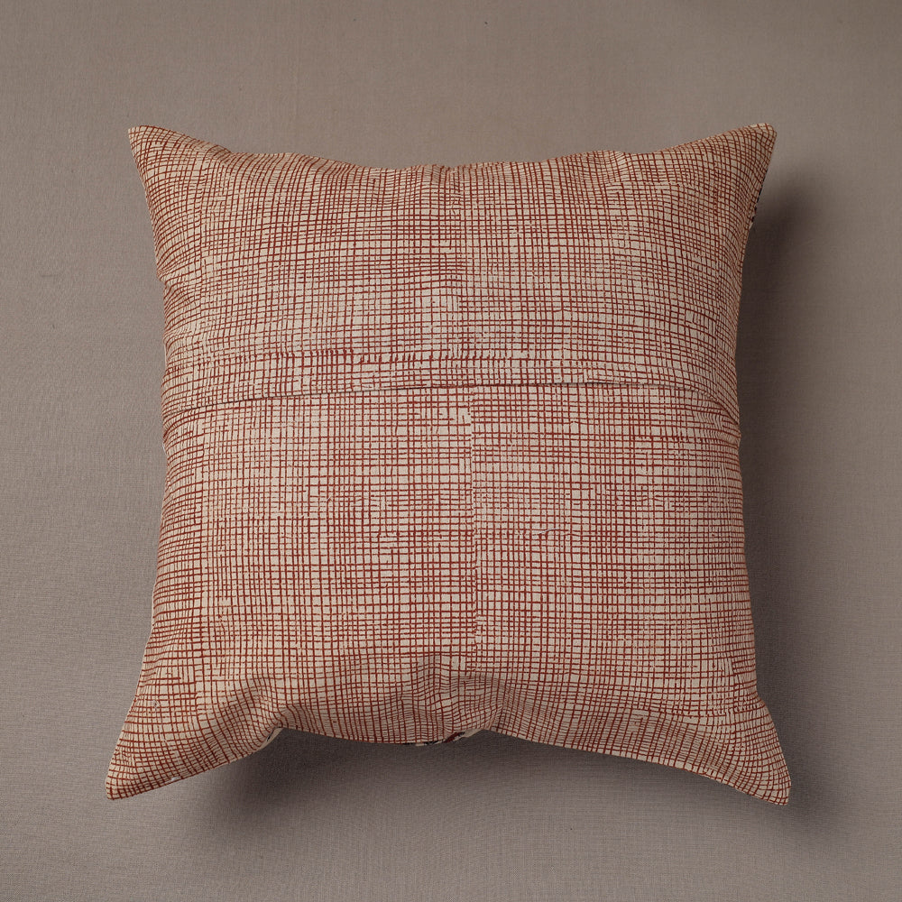 Block Printed Cushion Cover 