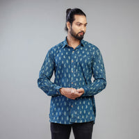 Block Printed men shirt
