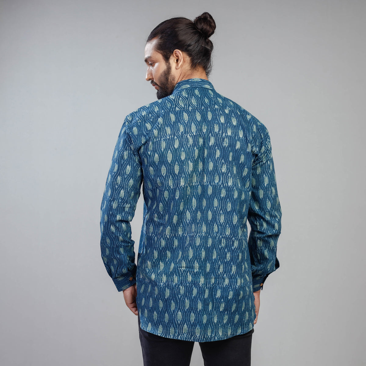 Block Printed men shirt
