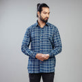 Buy Akola Block Printing Cotton Men Full Sleeve Shirt Online at iTokri.com
