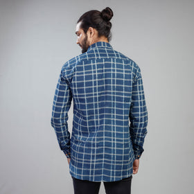 Buy Akola Block Printing Cotton Men Full Sleeve Shirt Online at iTokri.com