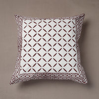 Block Printed Cushion Cover 