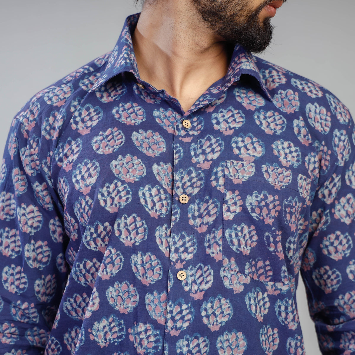 Cotton men shirt