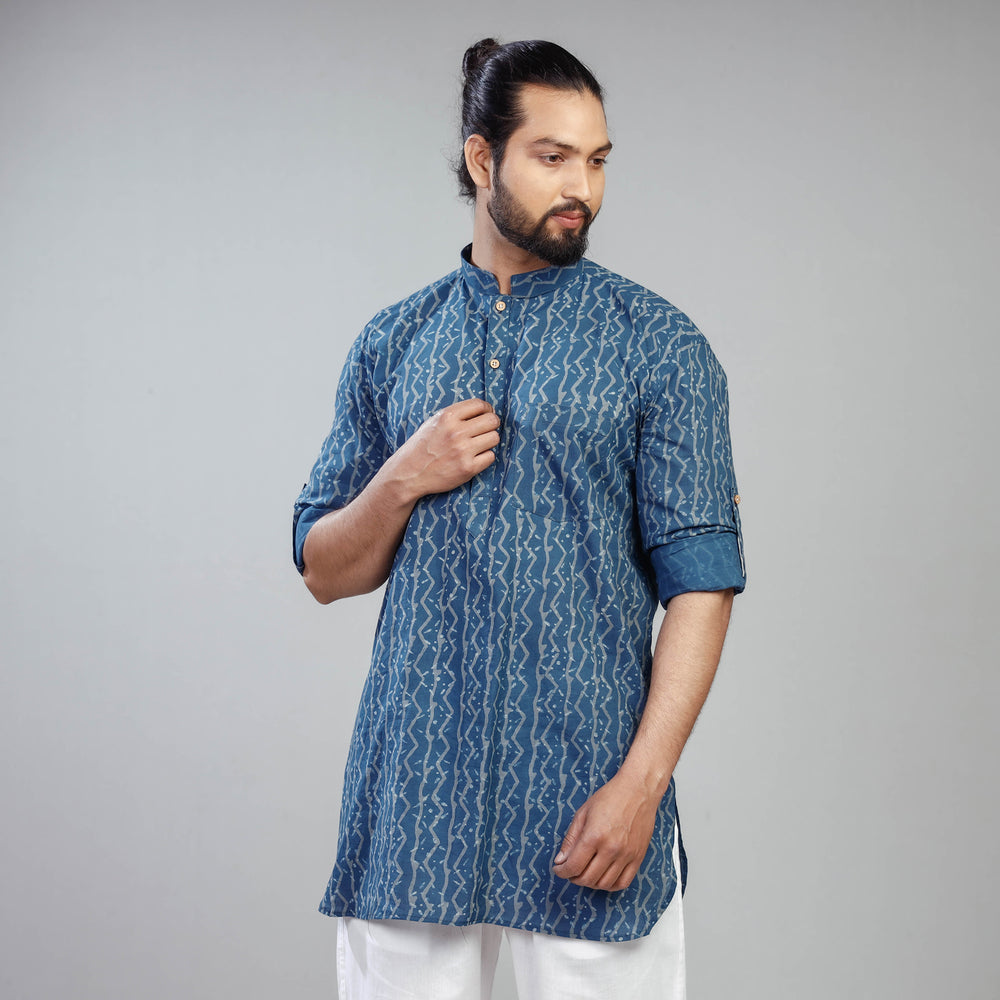 Block Printed Men Kurta