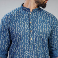 Block Printed Men Kurta