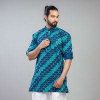 Akola Block Printed men kurta