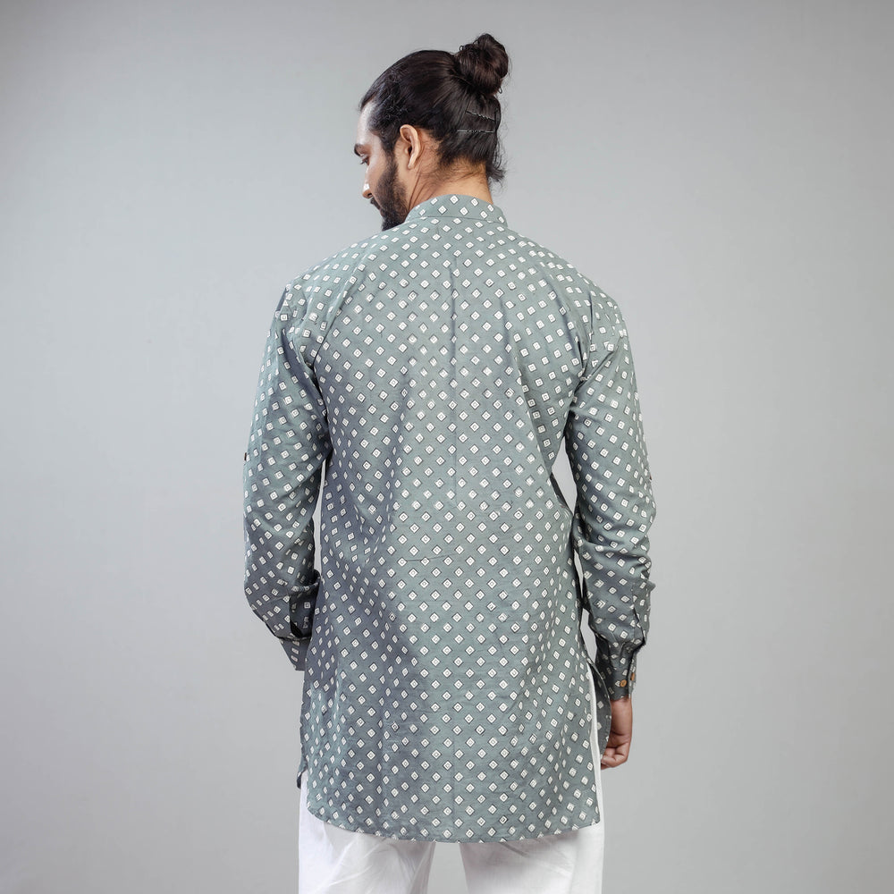 Block Printed Men Kurta