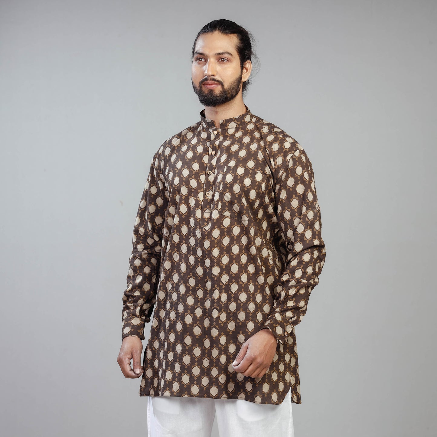 Block Printed Men Kurta
