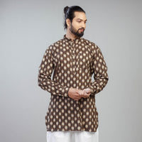 Block Printed Men Kurta
